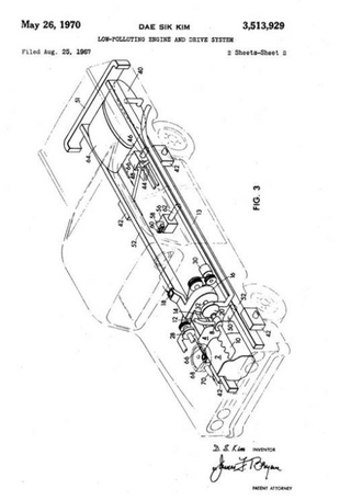 From the patent for a low-polluting engine and drive system. Image: CIEL.